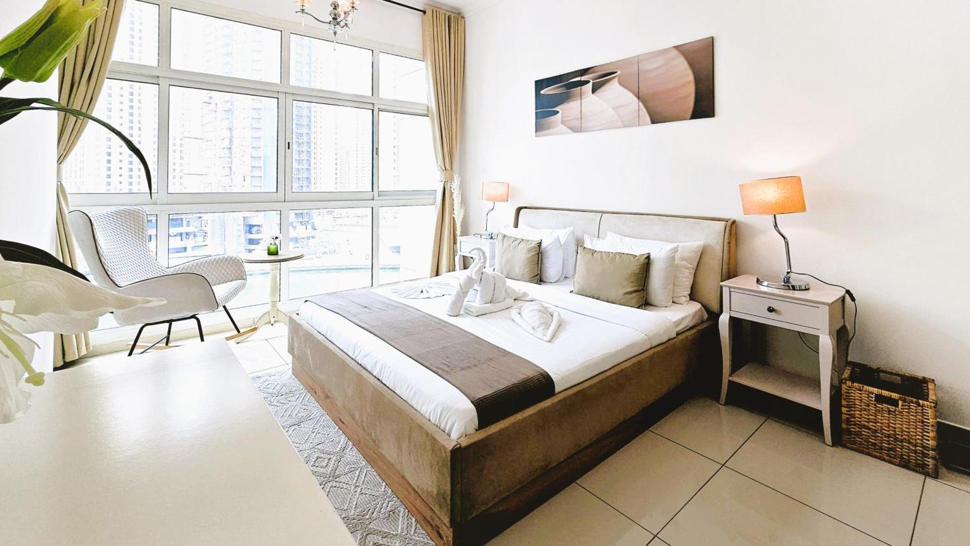 Serene 1br With Stunning Marina Views In Marina - The Atlantic Апартаменти